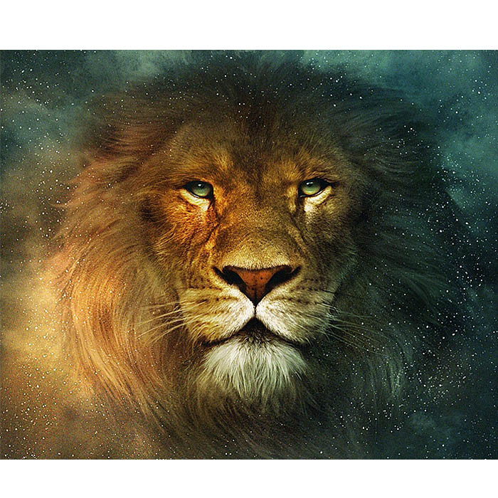 Алмазная живопись 40*50 см, лев