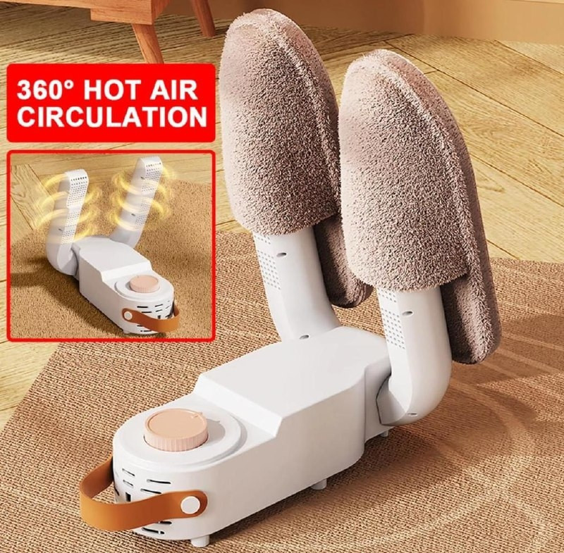 Электрическая сушилка для обуви и перчаток Shoe Dryer (таймер работы 30,60,90,120 минут) - фото 5 - id-p196336630