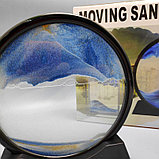 Песочная картина / картина - антистресс, 3D MOVING SANDSCAPES Буря в пустыне (прямоугольная рамка), фото 3