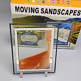 Песочная картина / картина - антистресс, 3D MOVING SANDSCAPES Буря в пустыне (прямоугольная рамка), фото 6