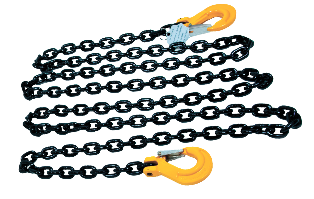 Цепь крепежная с крюками, 13мм, LC 10000 daN, 5м, РОМЕК 8-КЦ13-10,0.5000