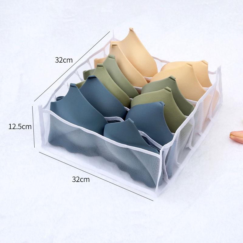 Органайзер для шкафа или комода - коробка для хранения одежды (нижнего белья, вещей), размер 32х32х12,5см, 6 - фото 3 - id-p195646149