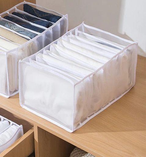 Органайзер для шкафа или комода - коробка для хранения одежды (нижнего белья, вещей), размер 36х24,5х20см, 9 - фото 4 - id-p195646151