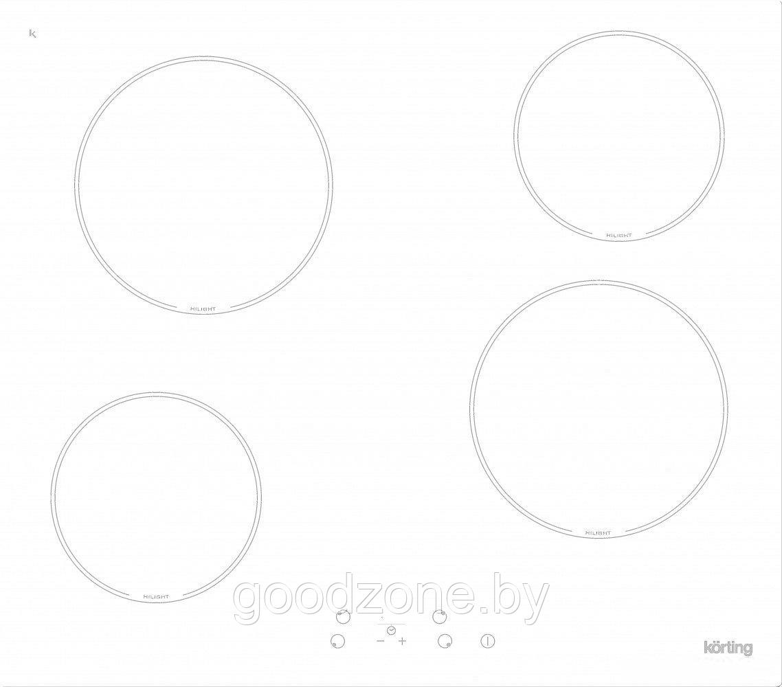 Варочная панель Korting HK 60001 BW
