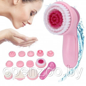 Мультифункциональный массажер уходовый для кожи лица 12 в 1 Мassage Beauty Device Multifunction Face Massager - фото 1 - id-p110452789