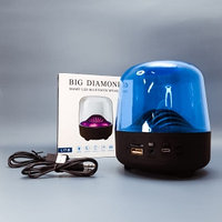 Беспроводная портативная акустическая колонка Bluetooth  Big Diamond  Синяя