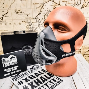 Тренировочная маска Phantom Athletics (Оригинал) Размер S (45-70кг) - фото 1 - id-p109390739
