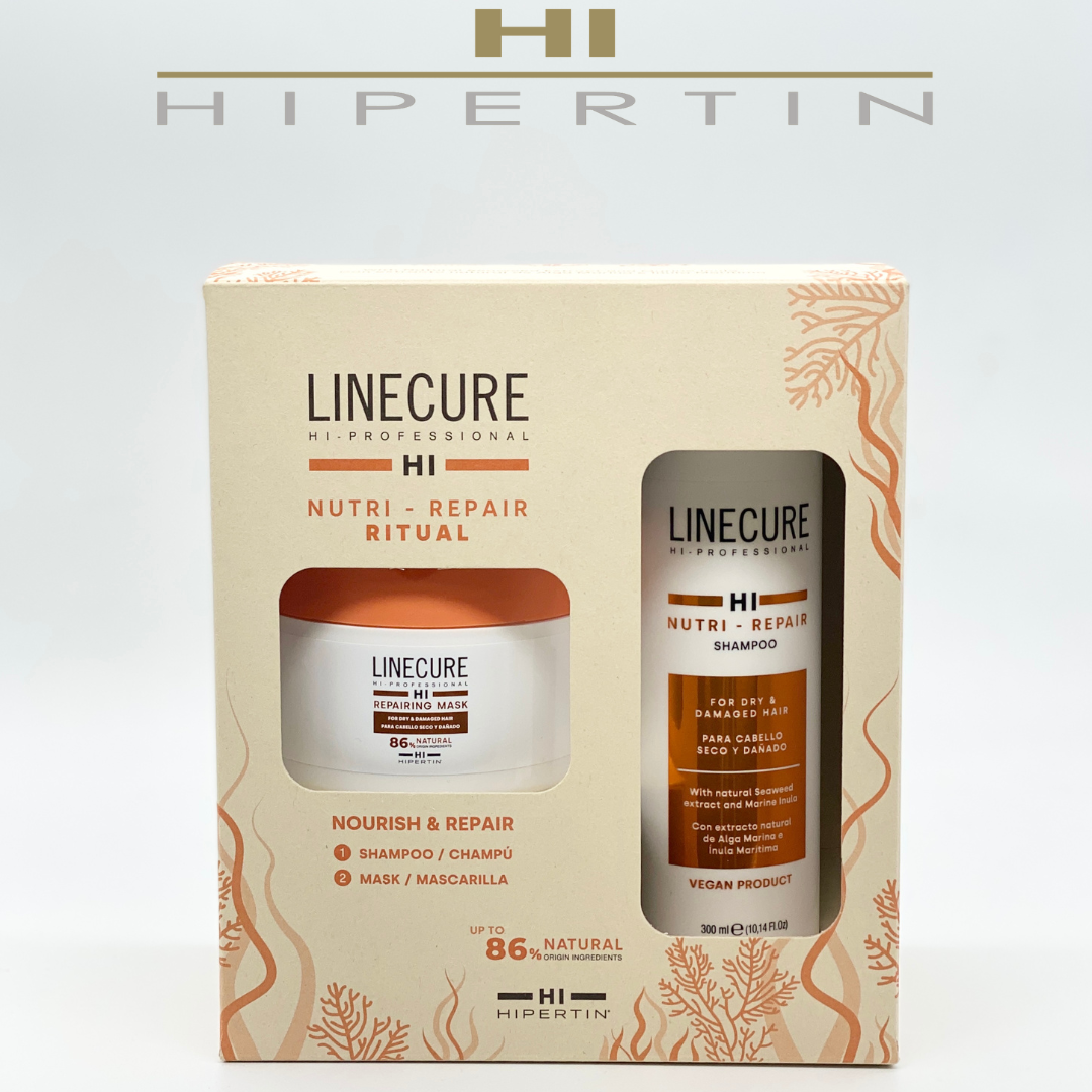 Набор для восстановления поврежденных волос Hipertin Linecure