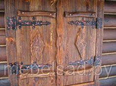 Дверь состаренная из массива сосны "Рустикальная №48" - фото 1 - id-p196347259