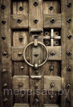 Дверь состаренная из массива сосны "Рустикальная №53" - фото 1 - id-p196347391