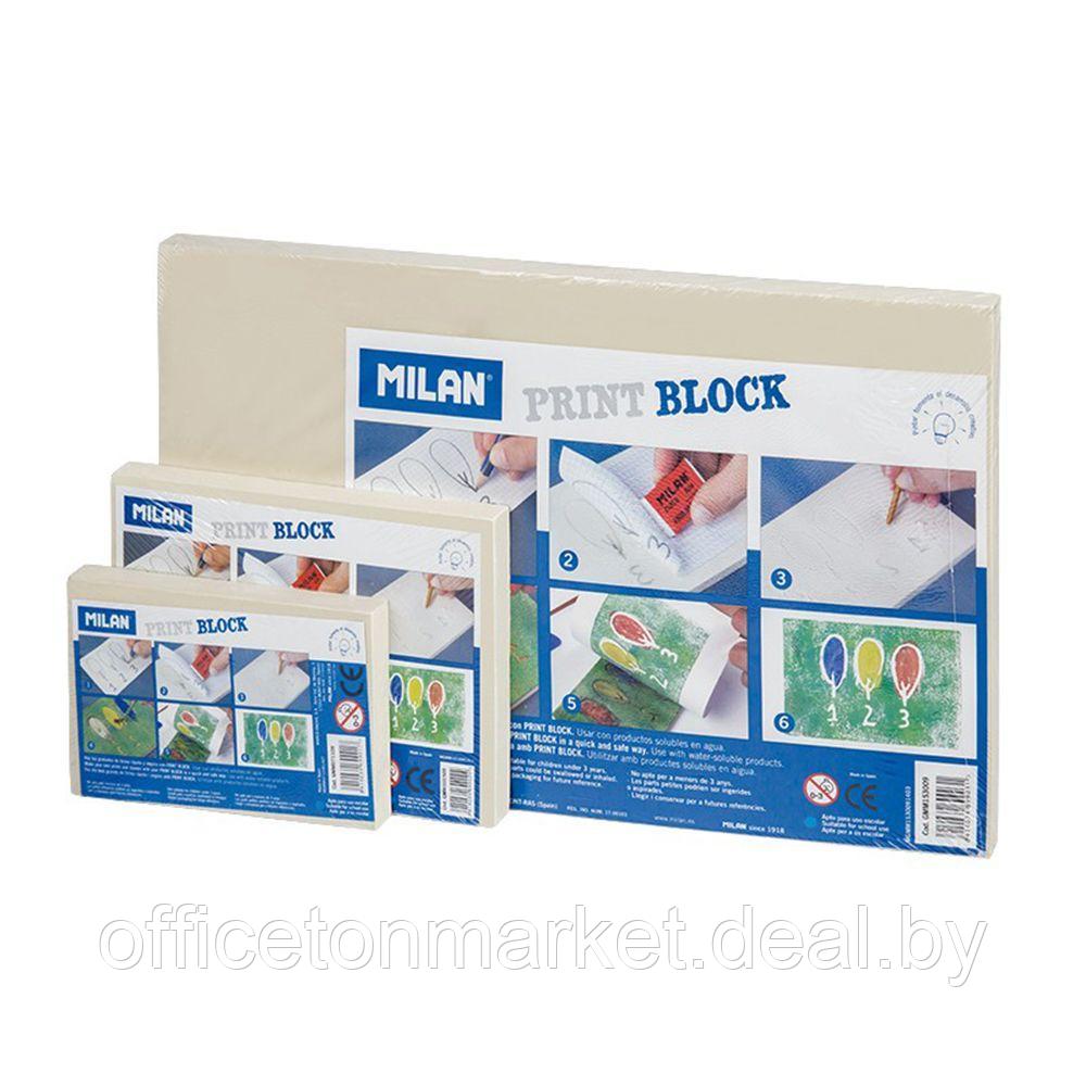 Блок для линогравюры "Milan", 10x14,2 см, резина - фото 1 - id-p195611657