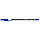 Ручка шариков. Silwerhof 1465256 Style d=0.7мм чернила син. сменный стержень линия 0.5мм прозр.корпус, фото 2