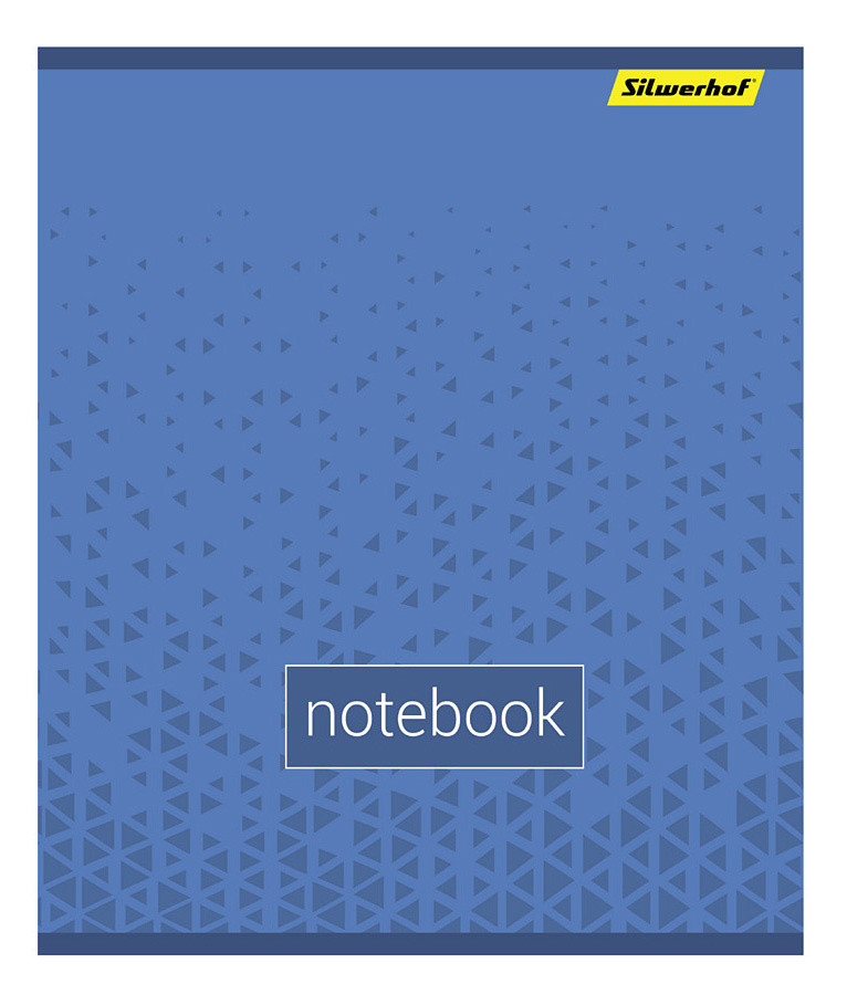 Тетрадь Silwerhof 1535824, 96л. клет. A5 202х163 Моноколор 4диз. мел.карт. сплош.уф.лак скрепка ассорти - фото 4 - id-p196347443