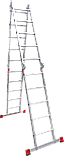 Профессиональная алюминиевая лестница-трансформер, ширина 400 мм NV3320 3320405, фото 7