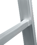 Профессиональная алюминиевая лестница-трансформер, ширина 400 мм NV3320 3320405, фото 9