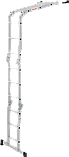 Лестница-трансформер алюминиевая, ширина 340 мм NV1320 1320403, фото 4