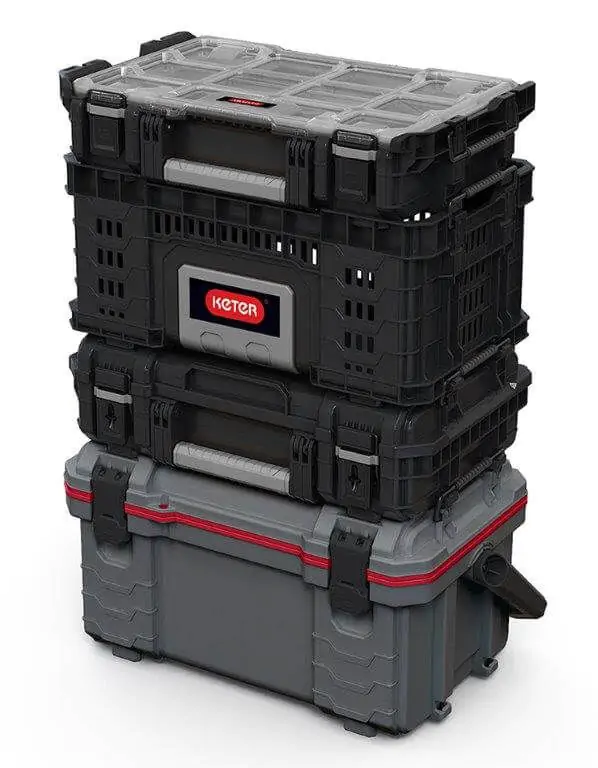 Ящик-холодильник Keter Gear Cooler, серый/красный - фото 5 - id-p191638615