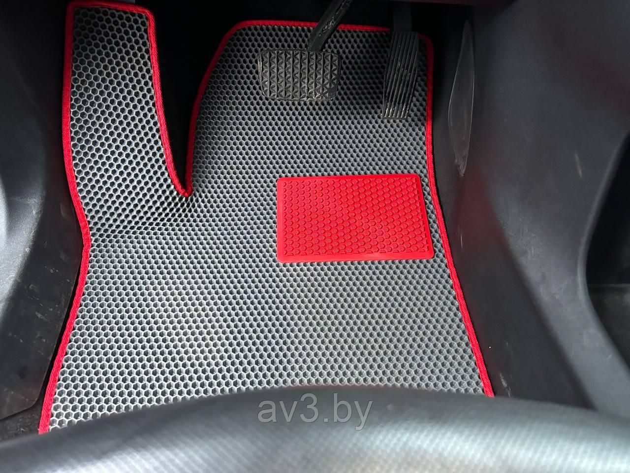 Подпятник для коврика EVA полимерный красный, рисунок СОТА. - фото 3 - id-p172374777