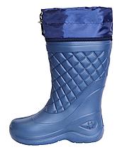 Сапоги ЭВА женские (С-051) морозостойкие (-50С), МБС КЩС, с манжетой, цв. Синий, фото 2