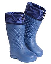 Сапоги ЭВА женские (С-051) морозостойкие (-50С), МБС КЩС, с манжетой, цв. Синий, фото 2