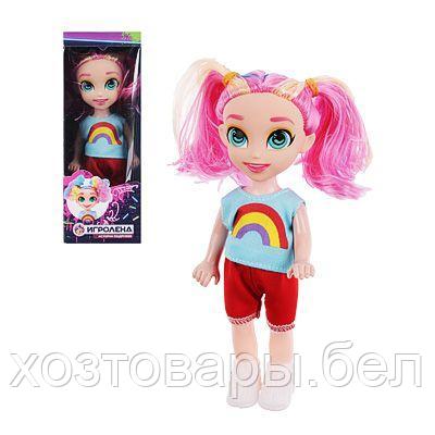 Кукла с цветными волосами, 16 см, PP,PVC, полиэстер, 22х15х4.5см, 3 дизайна - фото 3 - id-p196352605