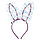 Праздничное украшение ободок "Ушки дождик" с подсветкой, фото 4