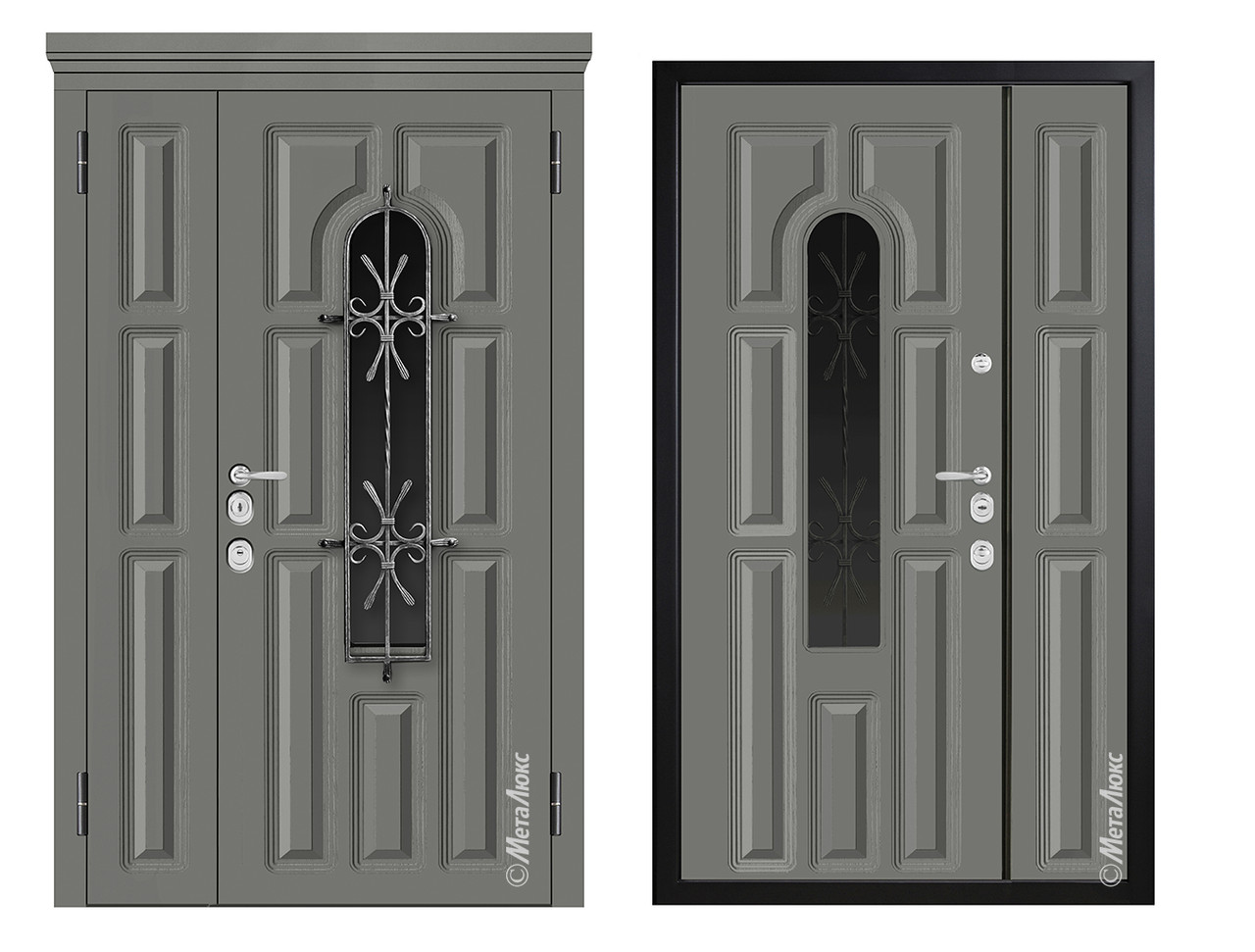 Двери металлические металюкс СМ1560/43 Е