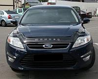 Дефлектор капота - мухобойка, FORD Mondeo IV 2006- 2010, длинный, VIP TUNING