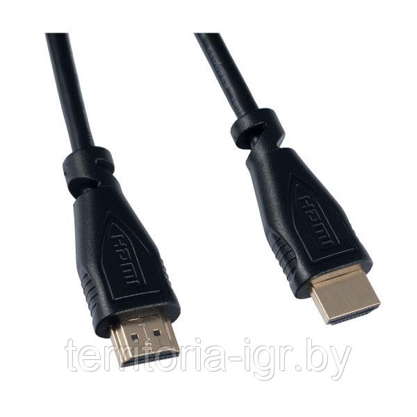 Кабель HDMI - HDMI H1001 ver 1.4 1м. черный Perfeo - фото 1 - id-p196366596