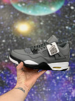 Кроссовки Air Jordan 4 Retro Grey White Black