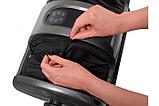 Массажер для стоп и лодыжек «БЛАЖЕНСТВО КОМФОРТ», серый (Foot Massager with heating - touch screen ZQ‐8017S,, фото 7