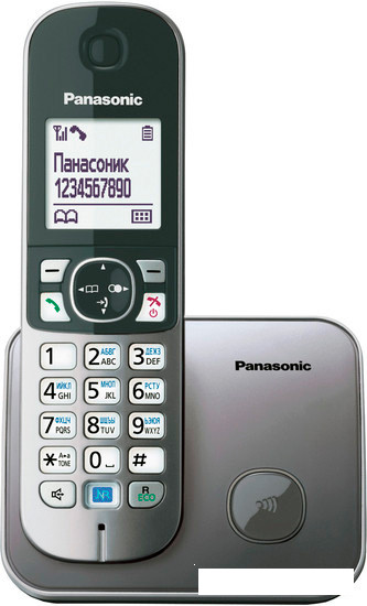 Радиотелефон Panasonic KX-TG6811RUM