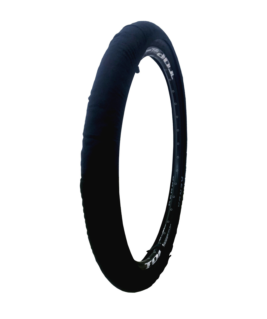 Комплект эласт. чехлов из 2-х шт. на колеса для велосипеда, р-р 18"-24", цвет черный PROTEKT 555-550, фото 1