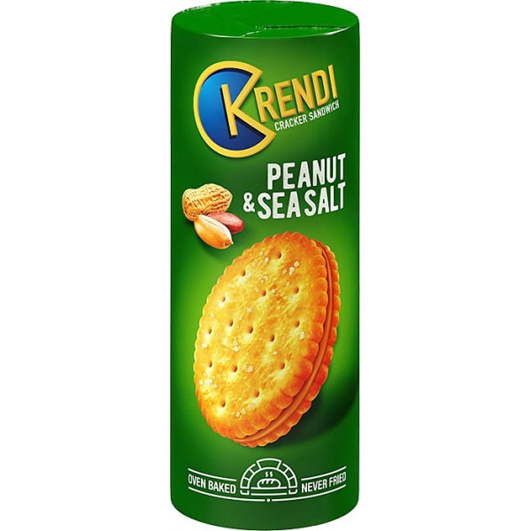 Крекер Krendi сэндвич с арахисовой пастой 170г - фото 1 - id-p196379116