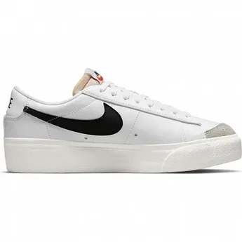 Кроссовки женские NIKE BLAZER LOW PLATFORM белый/черный