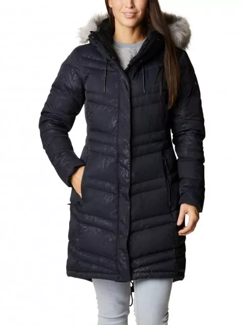 Полупальто женское пуховое Columbia Catherine Creek Mid Down Jacket чёрный