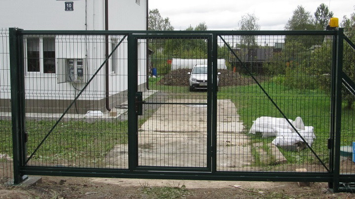Ворота 3-D (Еврозабор) 1.23 х 3.0 м. - фото 6 - id-p196386970