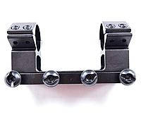 Моноблок для оптических прицелов с кольцами 25,4 мм на планку Weaver (Высокий), (BH-MS09)