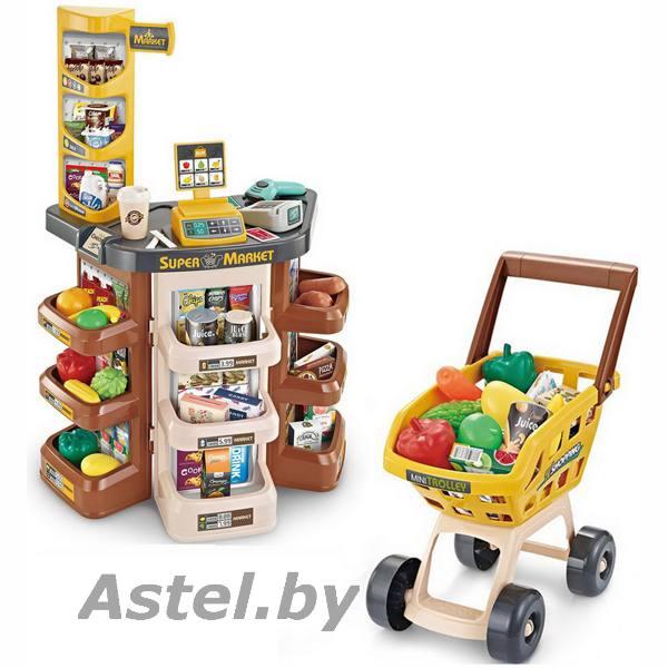 Магазин игрушечный Pituso Большой супермаркет с тележкой для покупок HW19116626 - фото 1 - id-p196368435