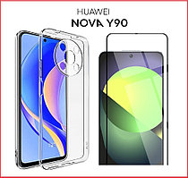 Чехол-накладка + защитное стекло для Huawei Nova Y90
