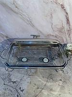 Мармит на подставке со свечами к праздничному столу Attribute INVITE 3л 49х24х18см ABI020, фото 7