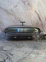 Мармит на подставке со свечами к праздничному столу Attribute INVITE 3л 49х24х18см ABI020, фото 3