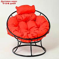 Кресло "Папасан" мини, с красной подушкой, 81х68х77см
