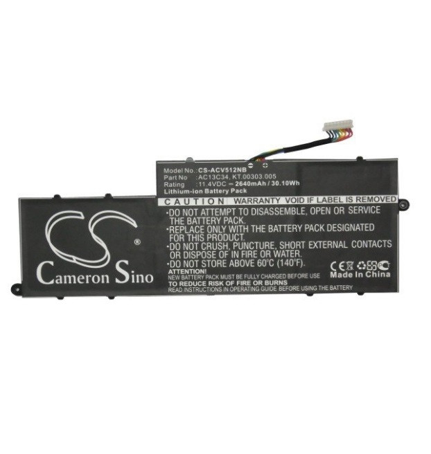 Аккумуляторная батарея AC13C34 для ноутбука Acer E3-111, E3-111-C1BW, E3-111-C5GL, E3-112-C1T9 - фото 1 - id-p196465809