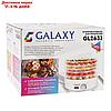 Сушилка для овощей и фруктов Galaxy GL 2631, 350 Вт, 5 ярусов, 17 л, d=30 см, белая, фото 4