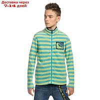 Куртка для мальчиков, рост 128 см, цвет зелёный