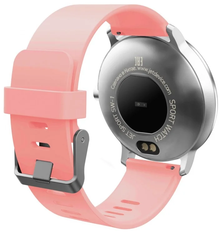 Умные часы JET Sport SW-1 (розовый) - фото 2 - id-p196481866