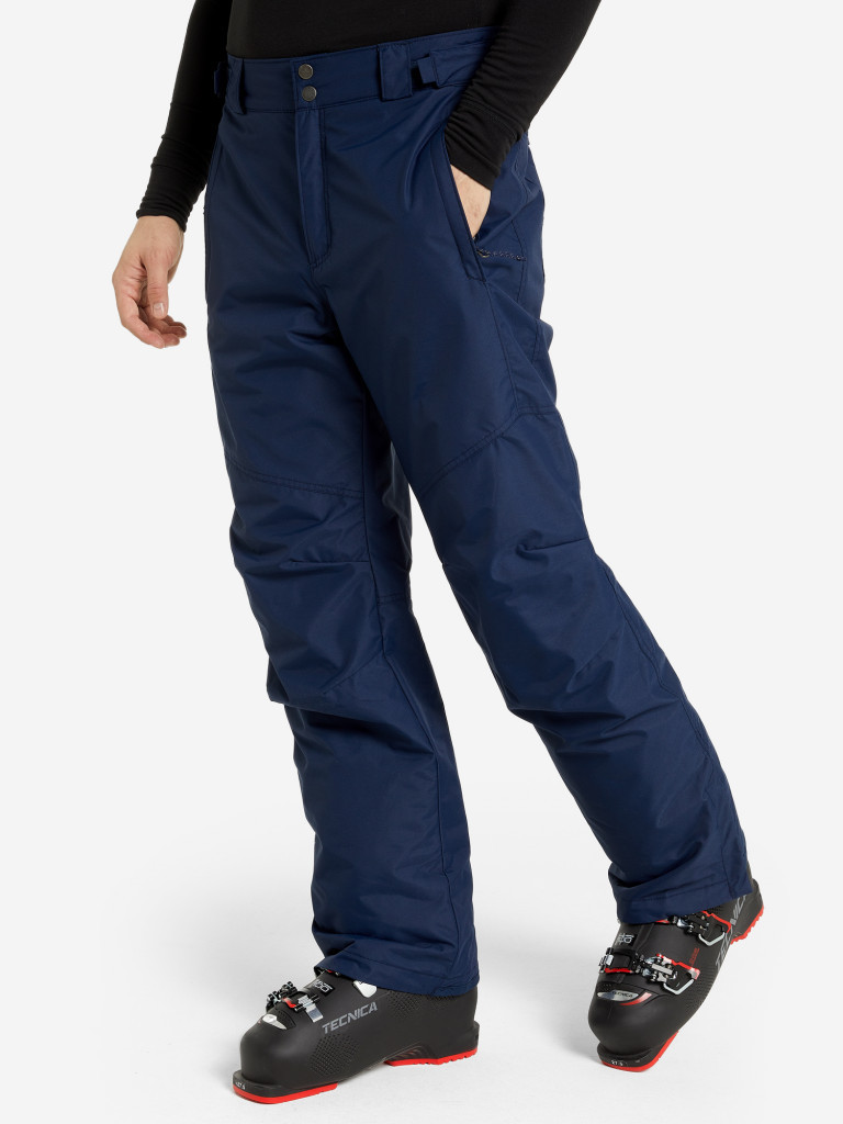 Брюки утепленные мужские горнолыжные Columbia Bugaboo IV Pant тёмно-синий - фото 1 - id-p190318495