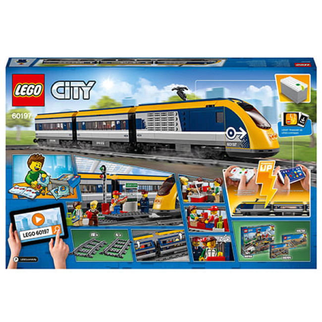 Конструктор LEGO City 60197 Пассажирский поезд - фото 2 - id-p196481885