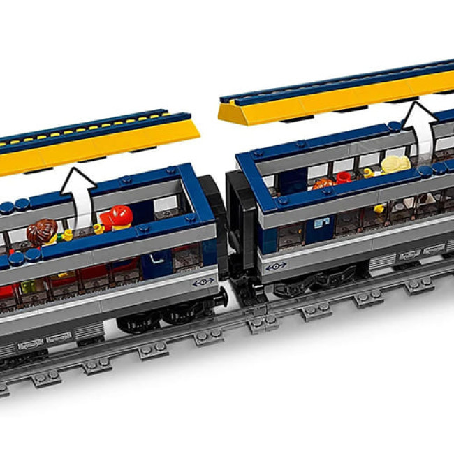 Конструктор LEGO City 60197 Пассажирский поезд - фото 5 - id-p196481885